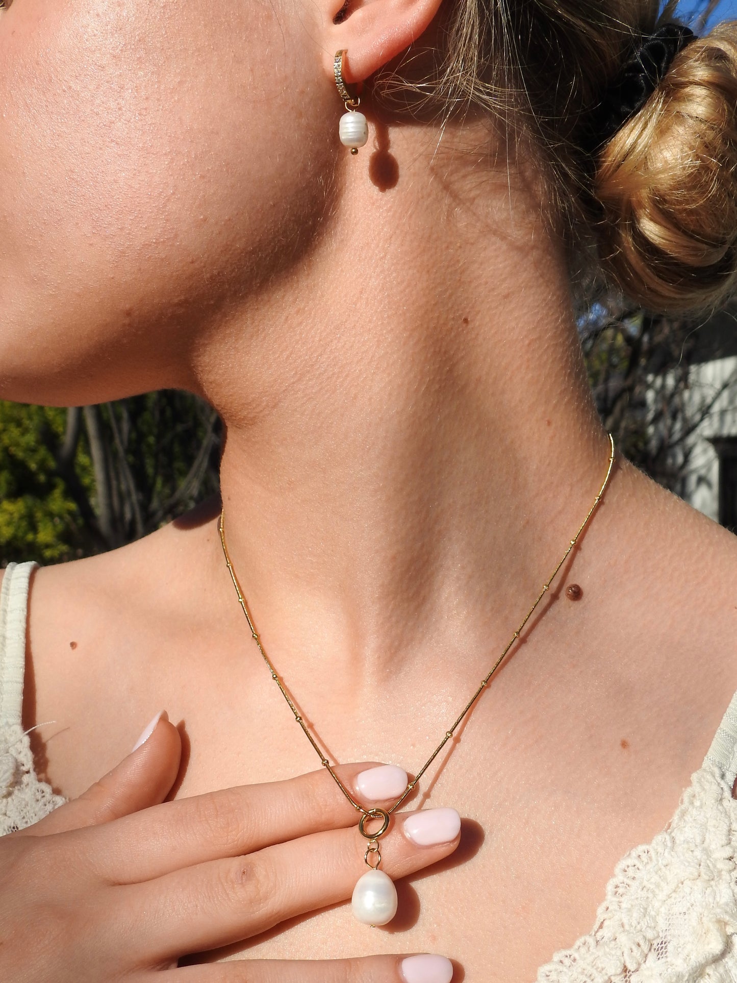 Clara Pearl Earrings